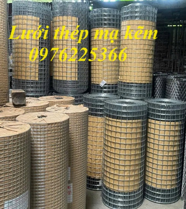 Lưới mạ kẽm 12x12, 18x18, 25x25, 30x30, 40x40, 50x50 hàng cuộn