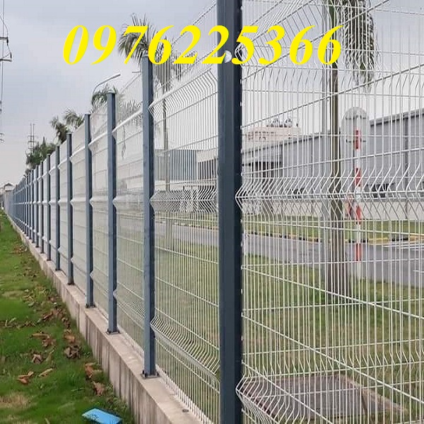 Hàng rào lưới thép D6A50x200 mạ kẽm, sơn tĩnh điện