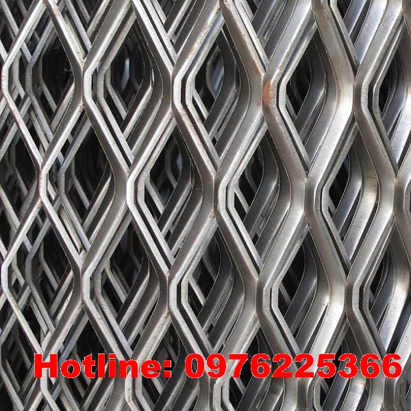 Lưới thép dập giãn 25x50, lưới mắt cáo 25x50