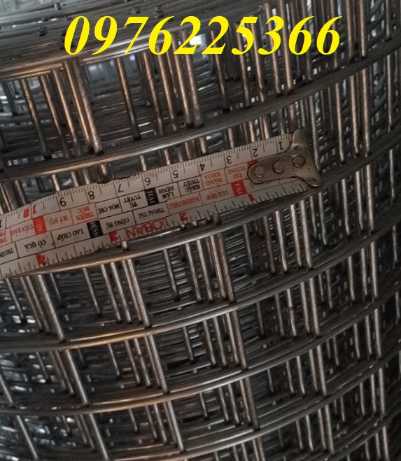 Lưới inox hàn ô vuông 25x25 sợi 2ly khổ 1m