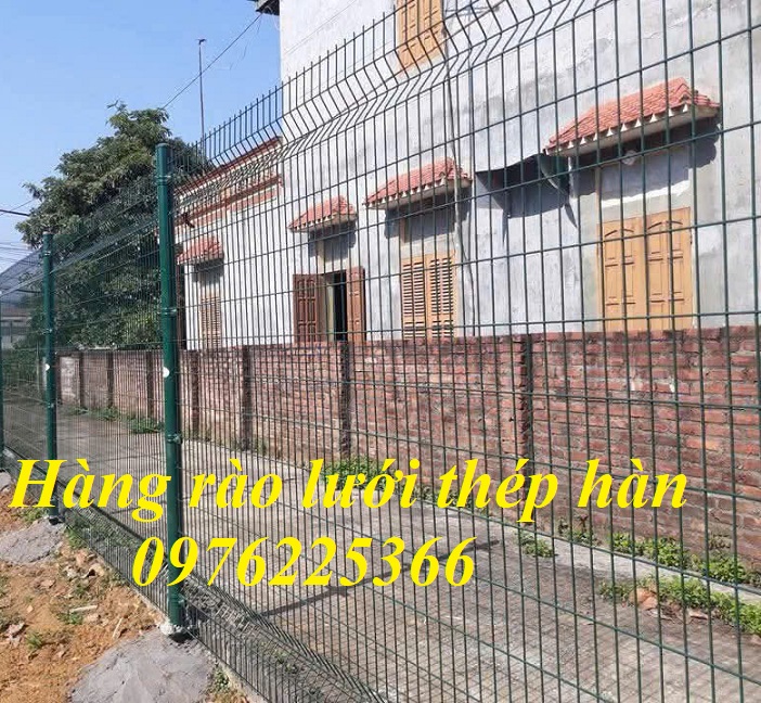 Hàng rào lưới thép hàn sản xuất tại Hà Nội
