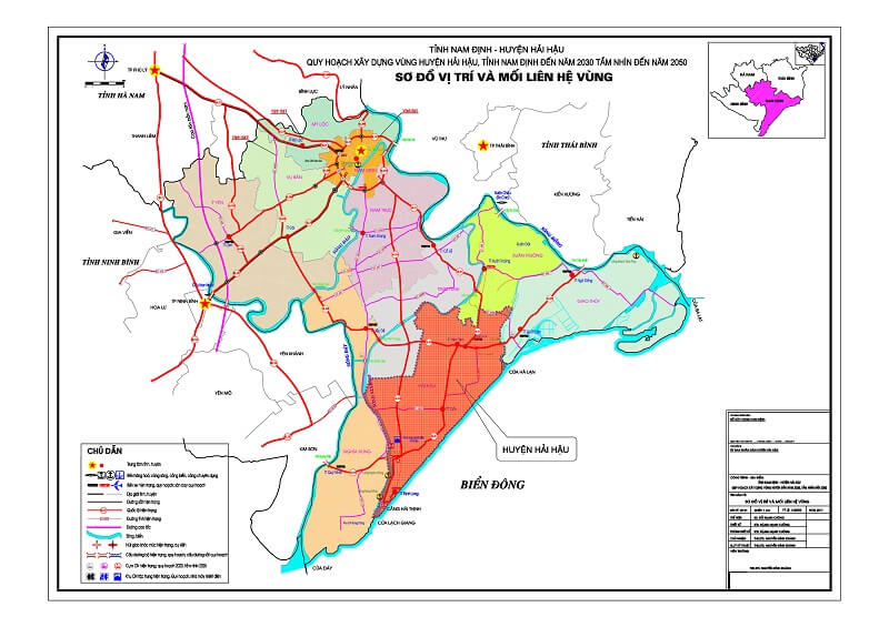 Lý giải về màu sắc và các ký hiệu trong bản đồ quy hoạch