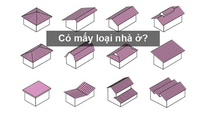 Các loại nhà ở Việt Nam phổ biến được phân chia thế nào?