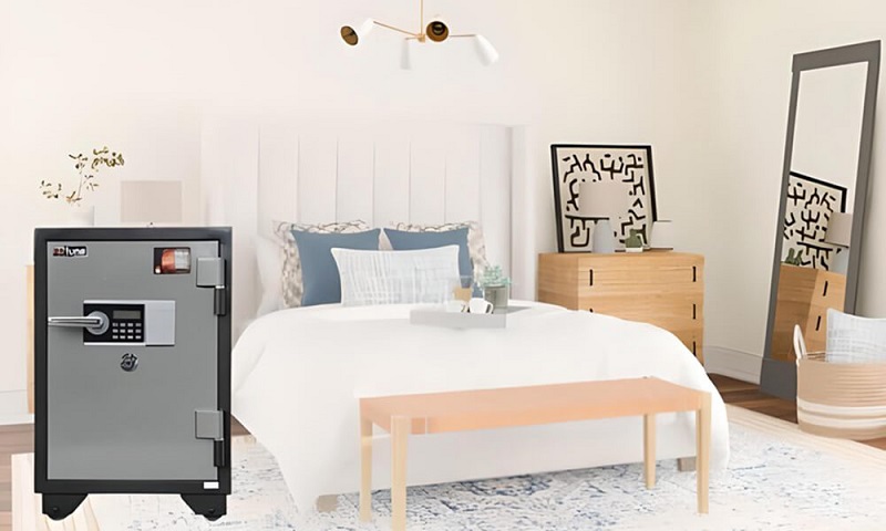Có nên đặt két sắt ở đầu giường không và lưu ý khi đặt két sắt