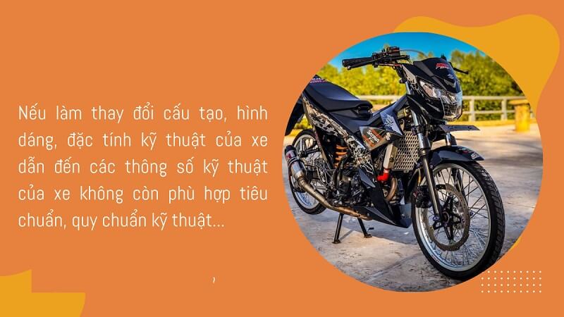 Độ pô xe máy có bị phạt không - điều dân chơi cần biết