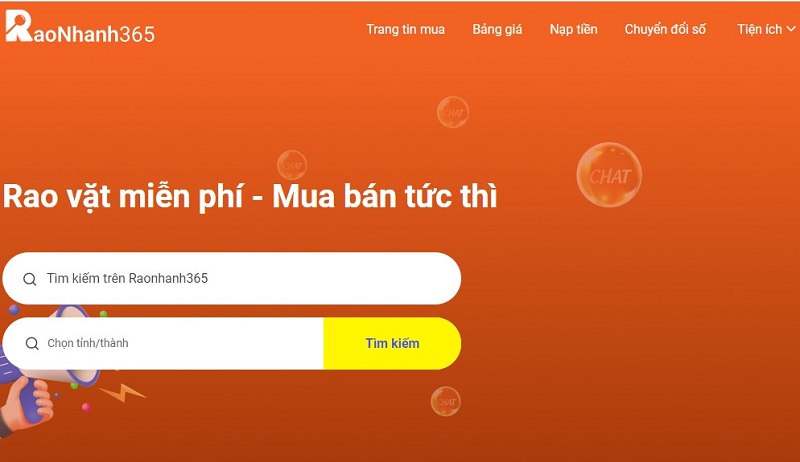 TỔNG QUAN RAONHANH365.VN - Những tiện ích bạn đã biết cách tận dụng?