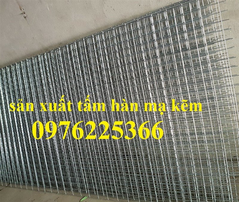 Lưới thép hàn mạ kẽm phi 3,phi 4,phi 5,phi 6,phi 7...phi 12