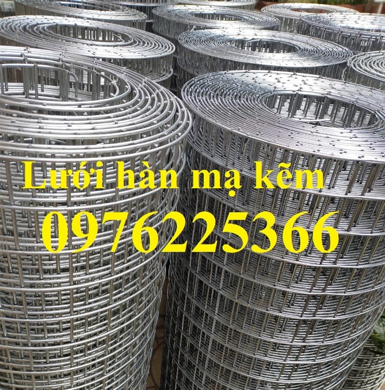Lưới thép hàn mạ kẽm phi 3,phi 4,phi 5,phi 6,phi 7...phi 12