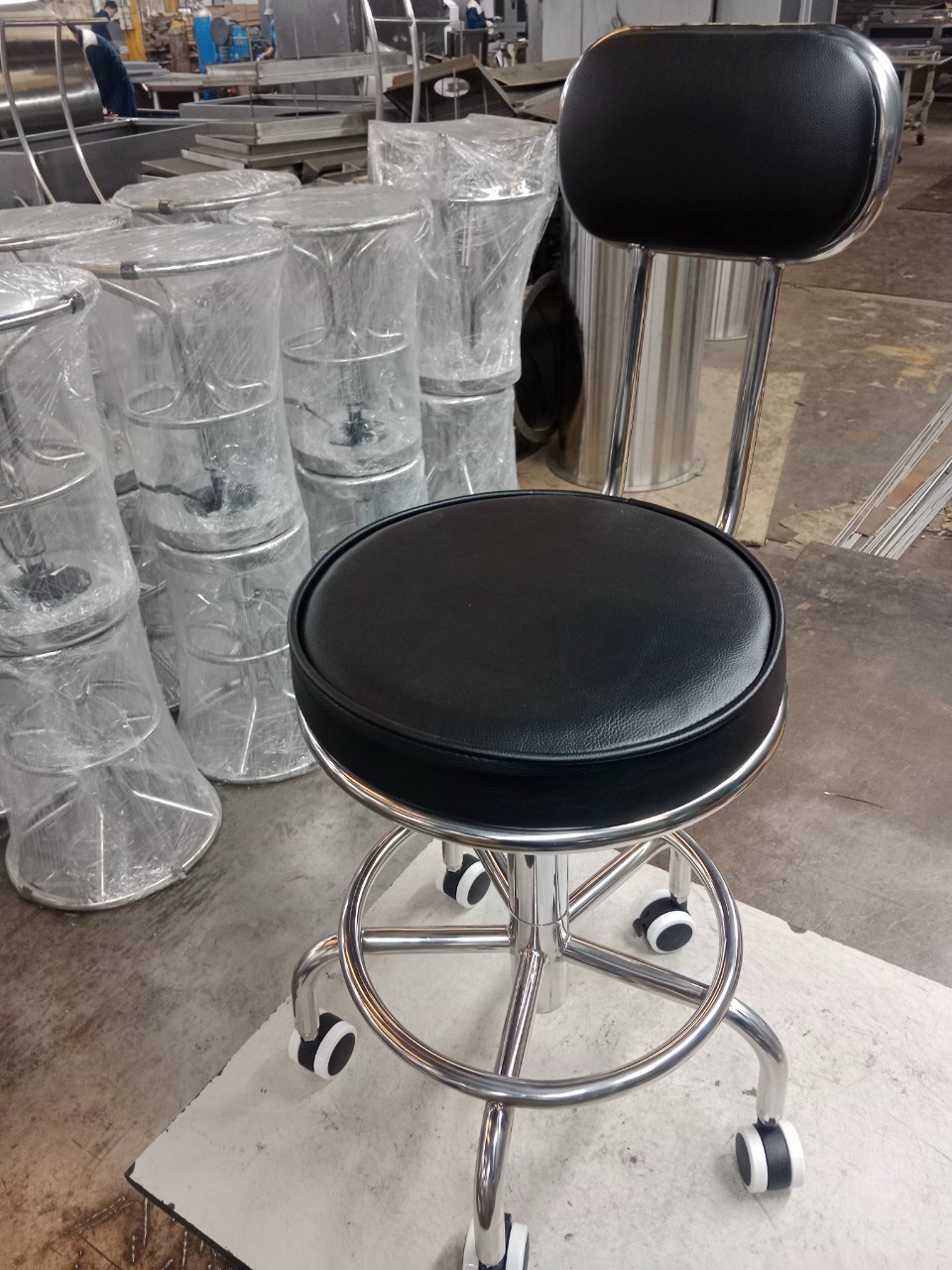 Ghế chair phòng thí nghiệm inox 304 funiture-mdk