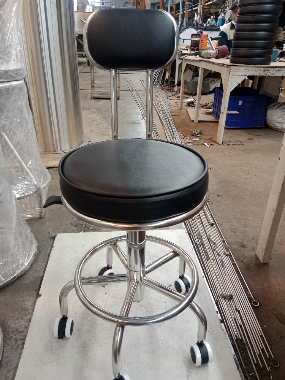 Ghế chair phòng thí nghiệm inox 304 funiture-mdk