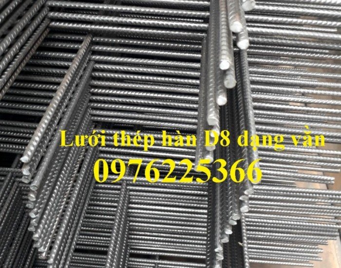 Báo giá lưới thép hàn đổ sàn bê tông D4,D5,D6,D8