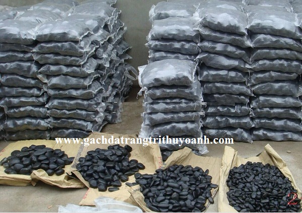 Sỏi đen bóng cung cấp cho công trình ở Q11, TP.HCM