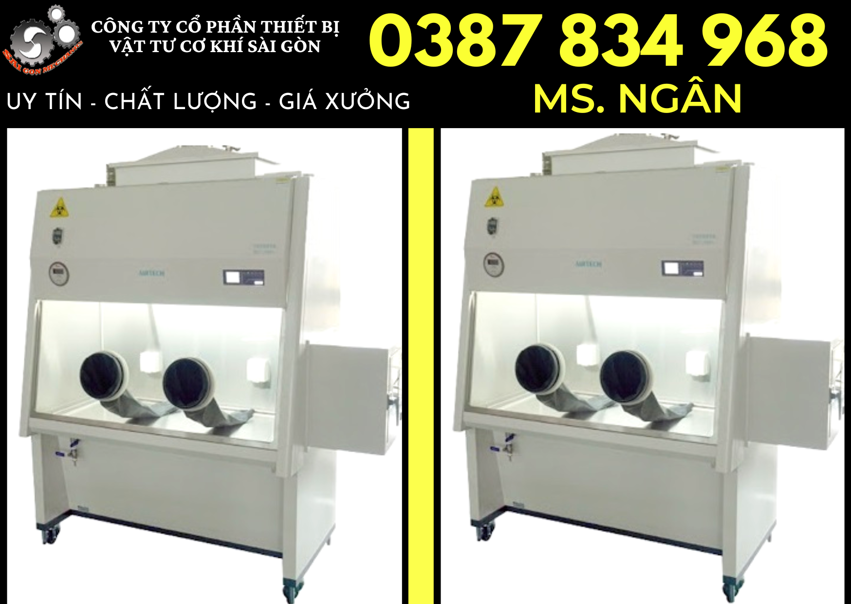 Tủ an toàn sinh học cấp 2 giá tốt trên thị trường
