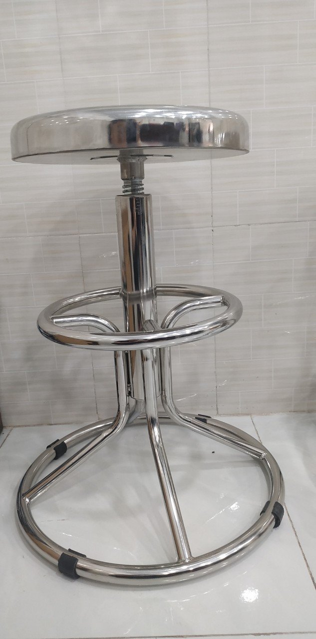 Ghế inox 304 bền, đẹp, chắc chắn chuyên dùng cho các phòng thí nghiệm