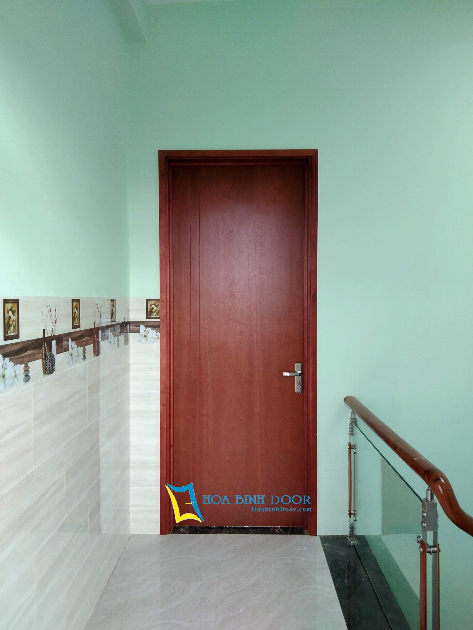 Cửa gỗ phòng ngủ đẹp giá rẻ tại Cần Giờ [ Hoabinhdoor ]