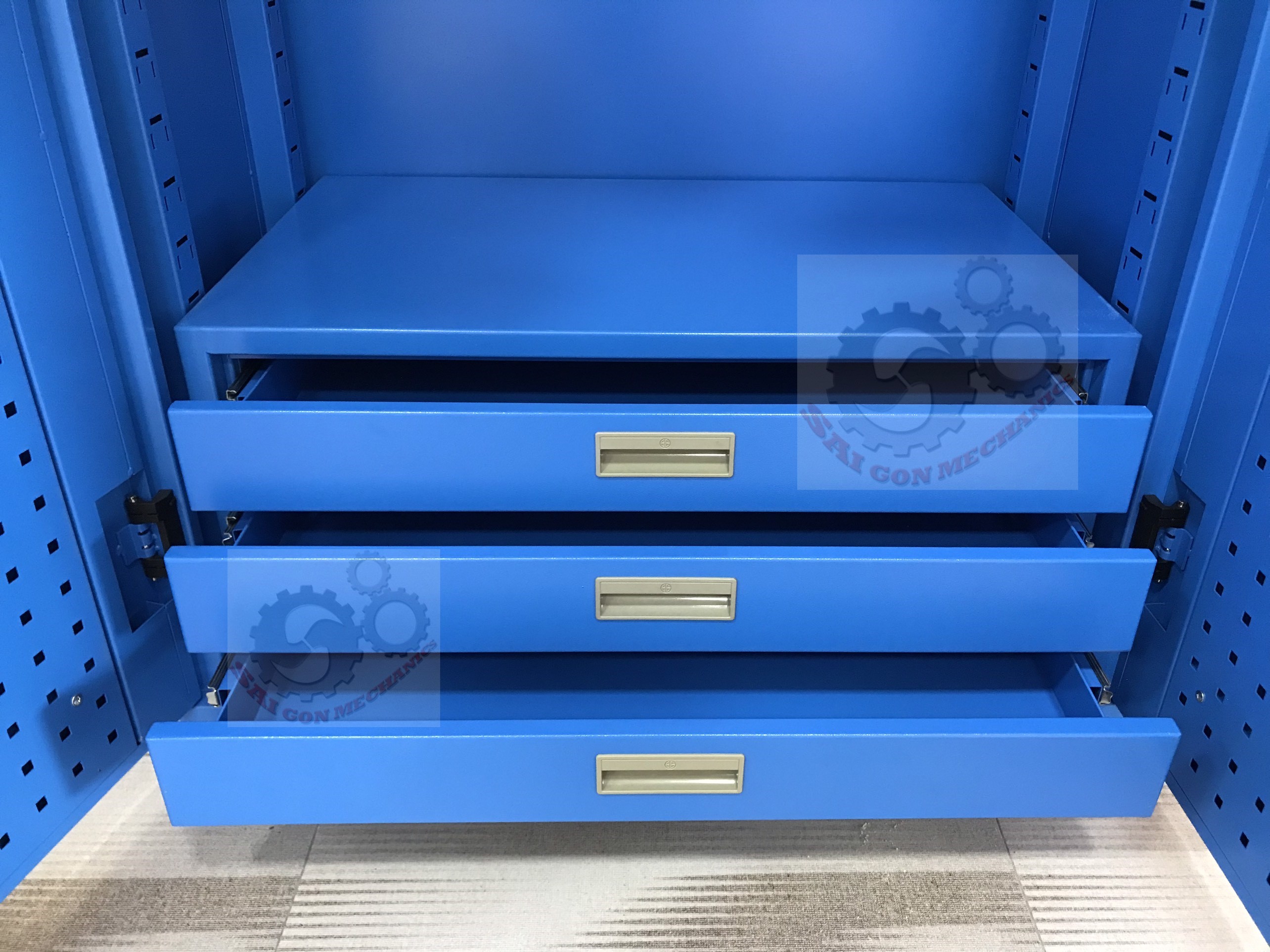 TỦ CHỨA DỤNG CỤ, VẬT TƯ, ĐỒ NGHỀ ngang 1m2