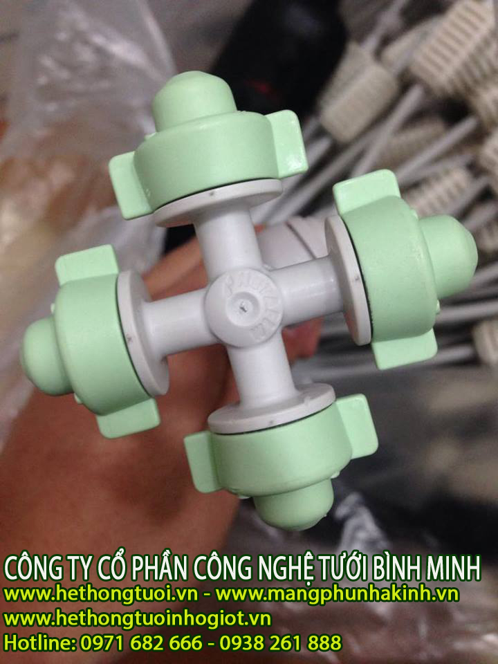 Phun sương coolnet netafim israel, hệ thống tưới phun sương,