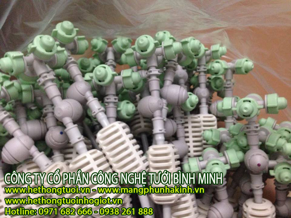 Phun sương coolnet netafim israel, hệ thống tưới phun sương,