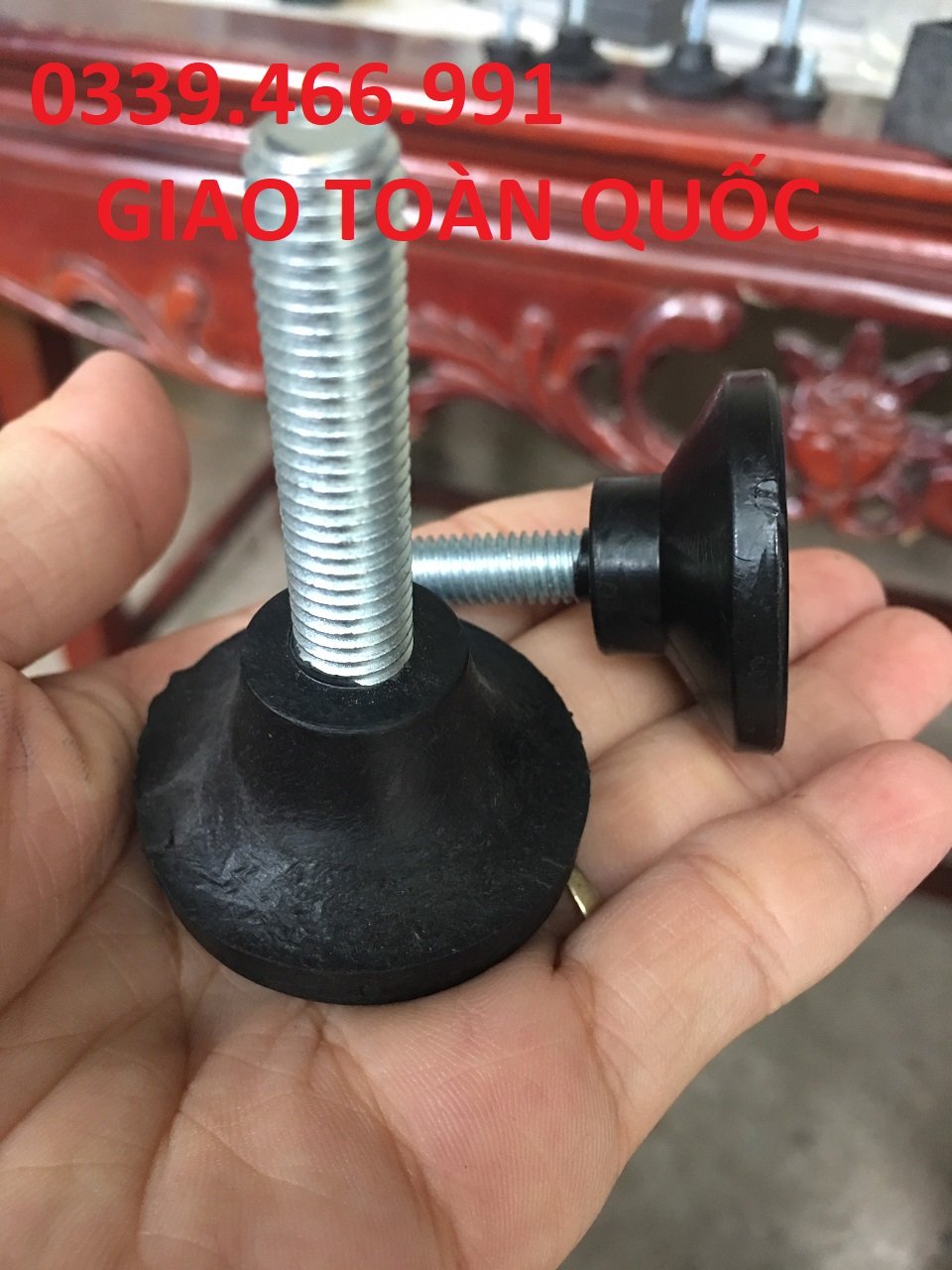 Chân vặn tăng đưa,núm vặn tăng chỉnh chiều cao