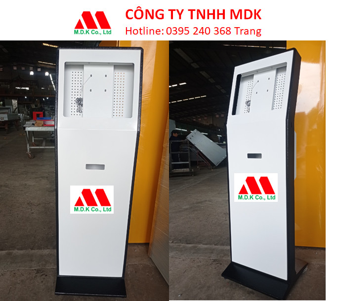 Kiosk tra cứu thông tin thép sơn tĩnh điện-mdk