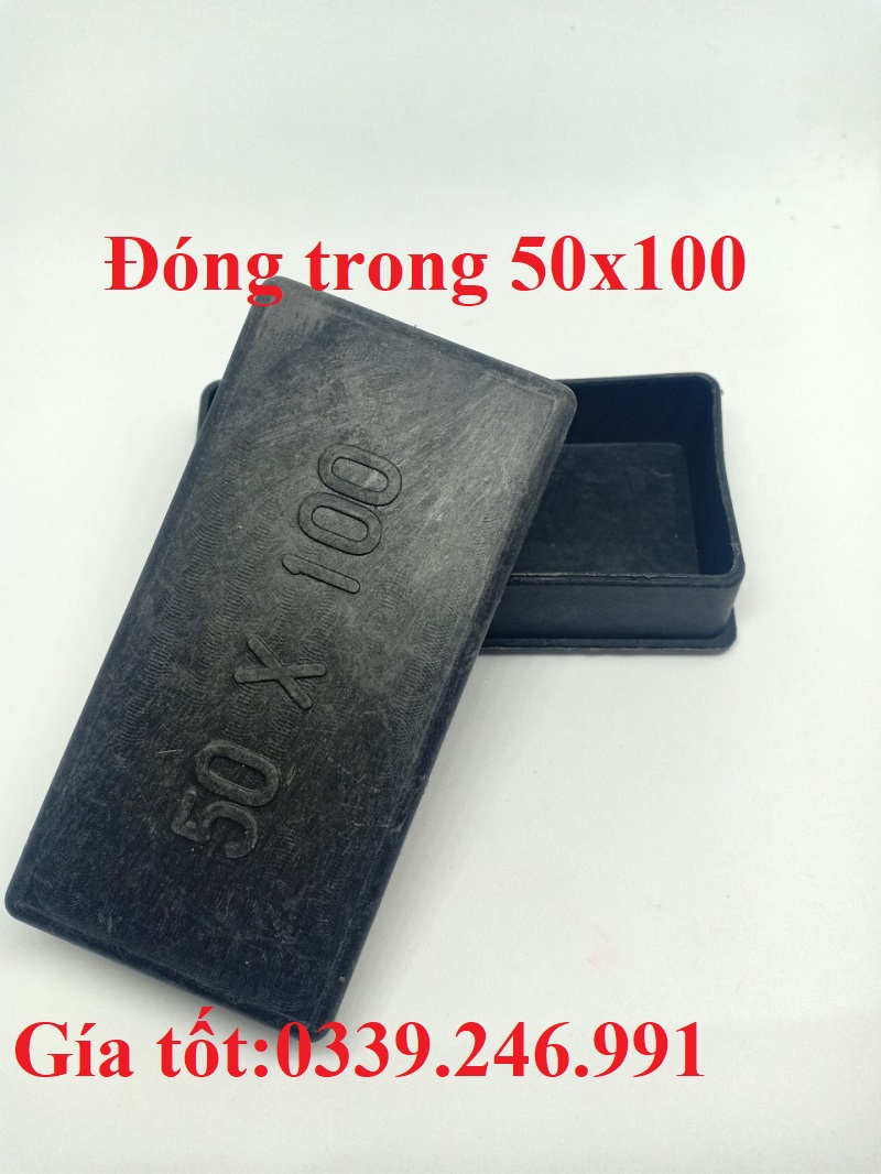  Nắp chụp sắt, bịt đầu sắt hộp , chụp nhựa giá rẻ