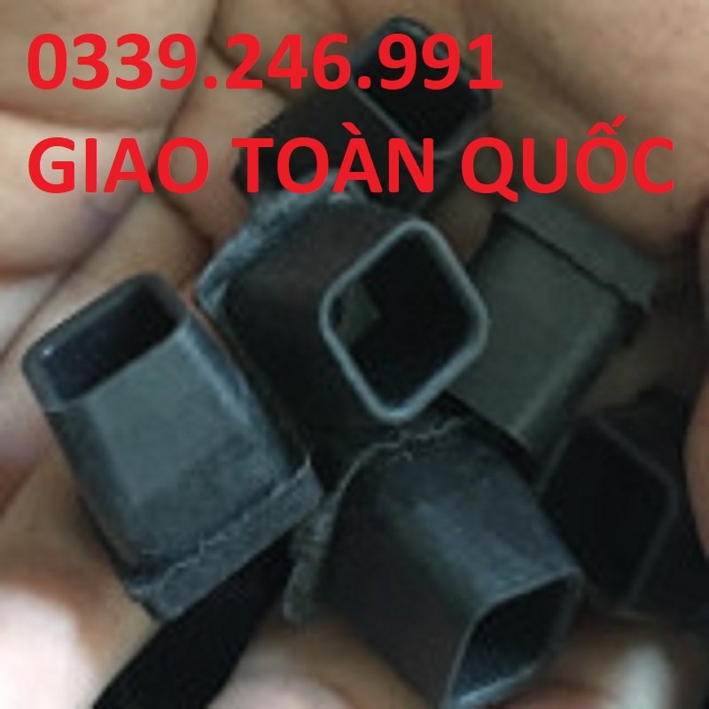  Nắp chụp sắt, bịt đầu sắt hộp , chụp nhựa giá rẻ