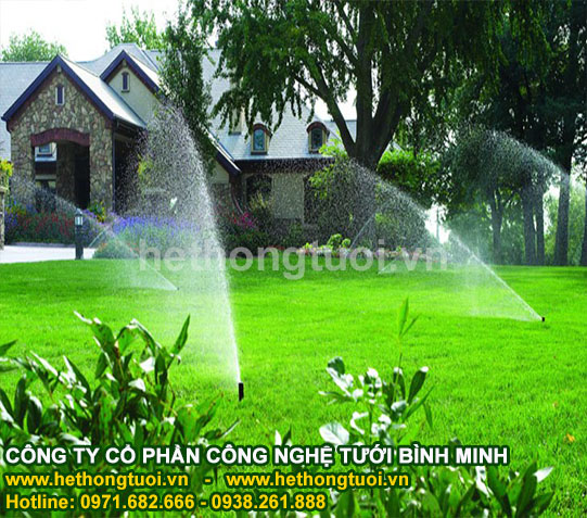 Tưới cảnh quan,hệ thống tưới cảnh quan, hệ thống tưới cây