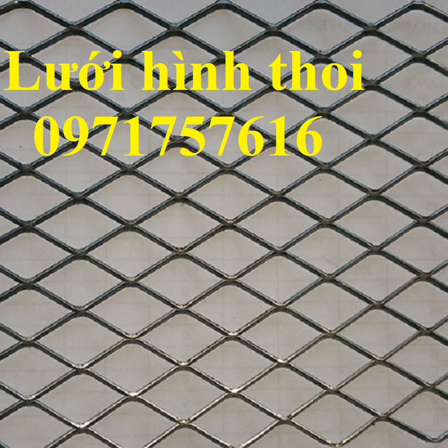 Lưới mắt cáo hình thoi 15x30mm,lưới hình thoi 15x30mm