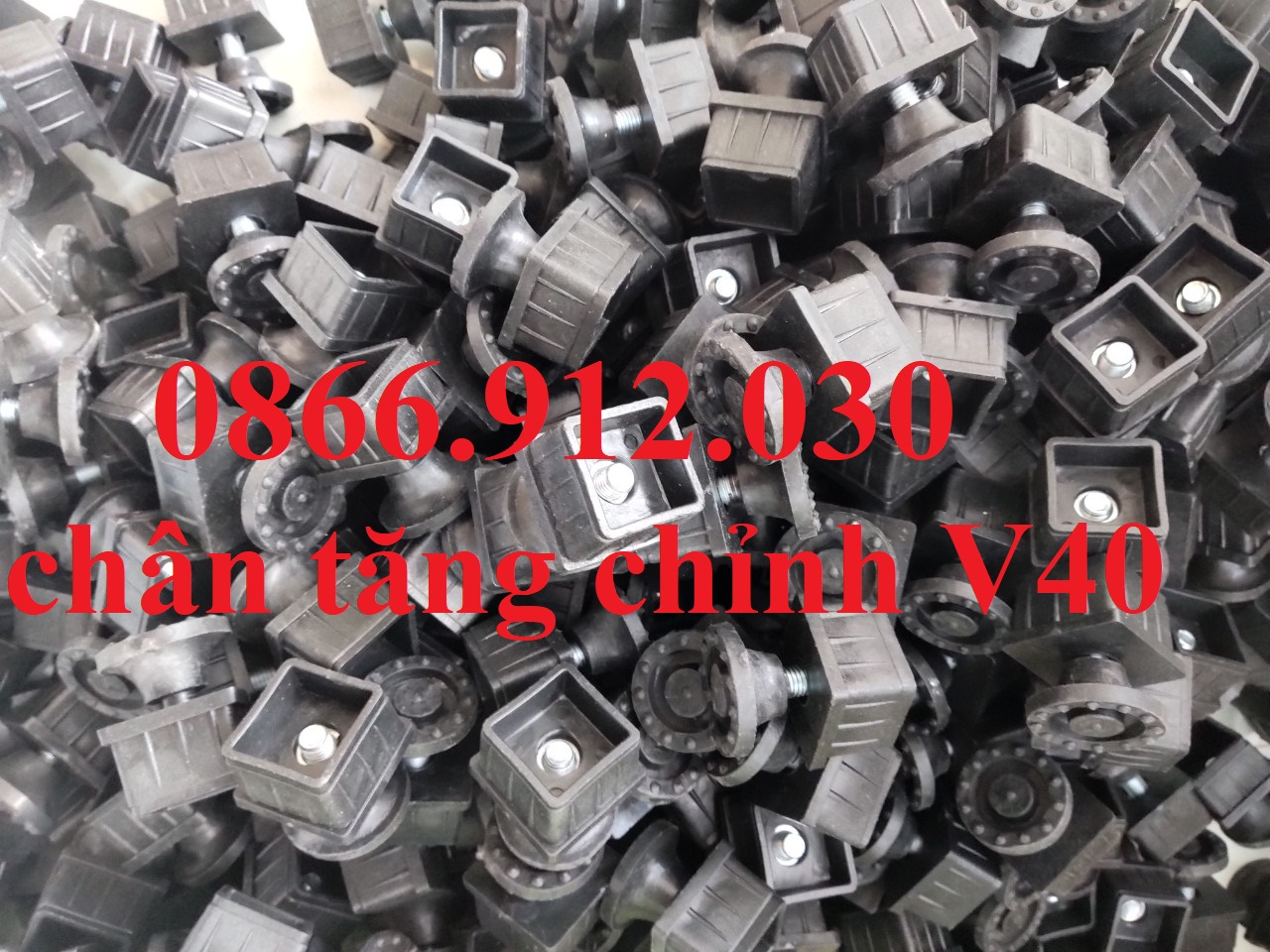 Chân tăng chỉnh inox, inox bọc nhựa giá rẻ