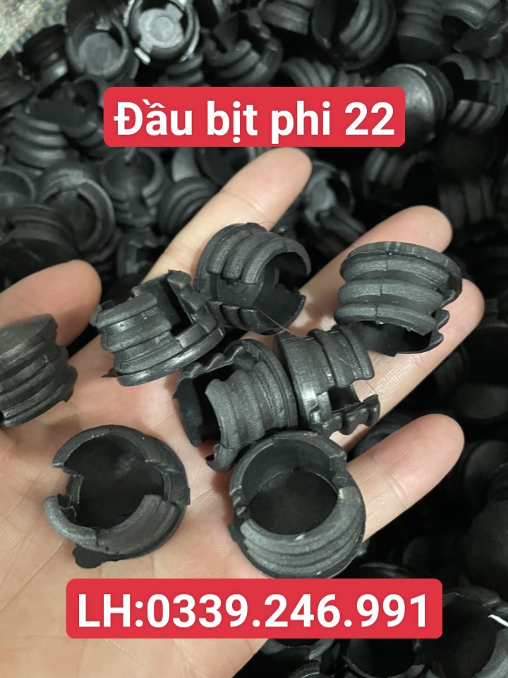 ung chup nhụa, chụp hàng rào sắt, bịt đầu sắt hộp