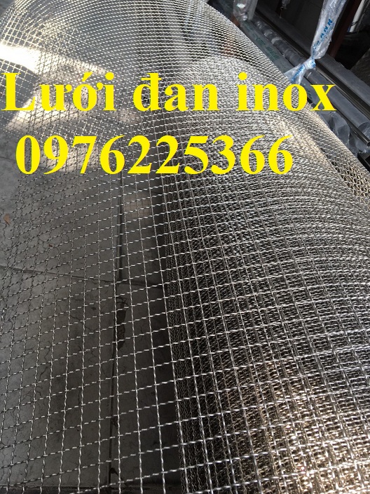 Lưới đan inox 304,lưới đan inox ô vuông 20x20