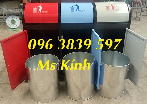 Th&ugraveng r&aacutec 3 ngăn sơn tĩnh điện ph&acircn loại r&aacutec - 096 3839 597