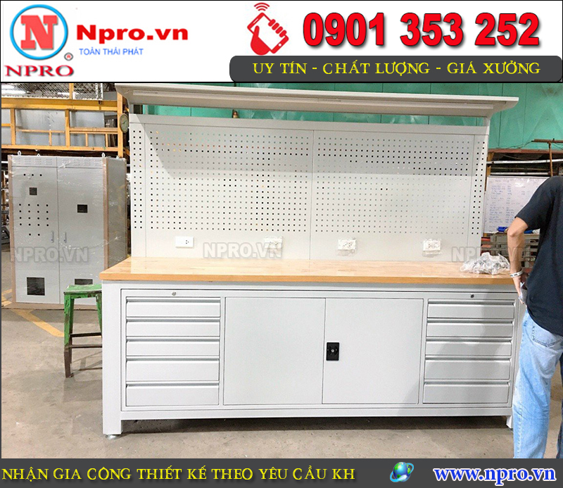 Bàn thao tác, bàn nguội, bàn cơ khí chất lượng - NPRO