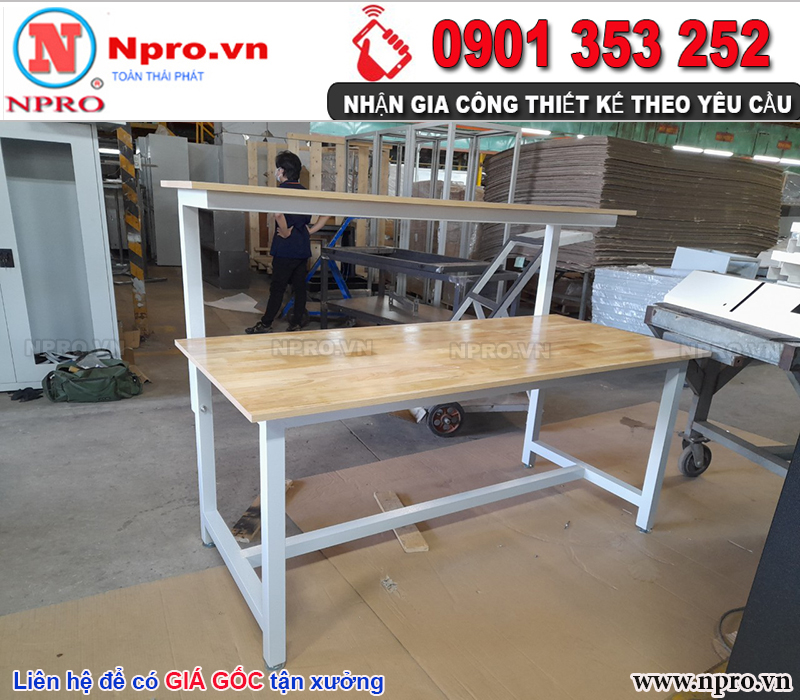 Bàn thao tác, bàn nguội, bàn cơ khí chất lượng - NPRO