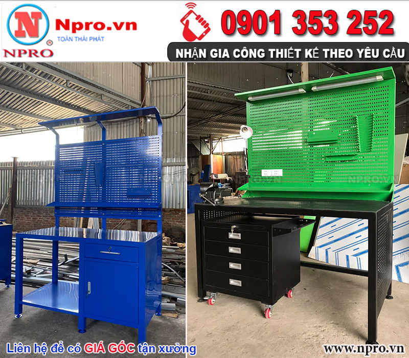 Bàn thao tác, bàn nguội, bàn cơ khí chất lượng - NPRO