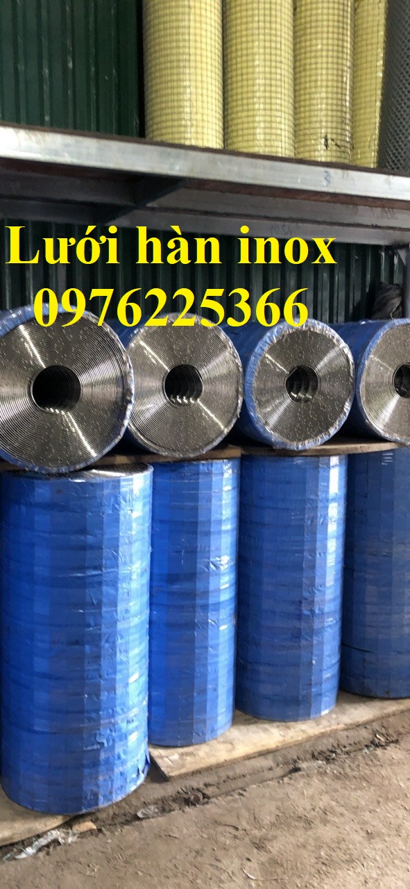 Lưới h&agraven inox ô 50x50,lưới inox h&agraven 304,201