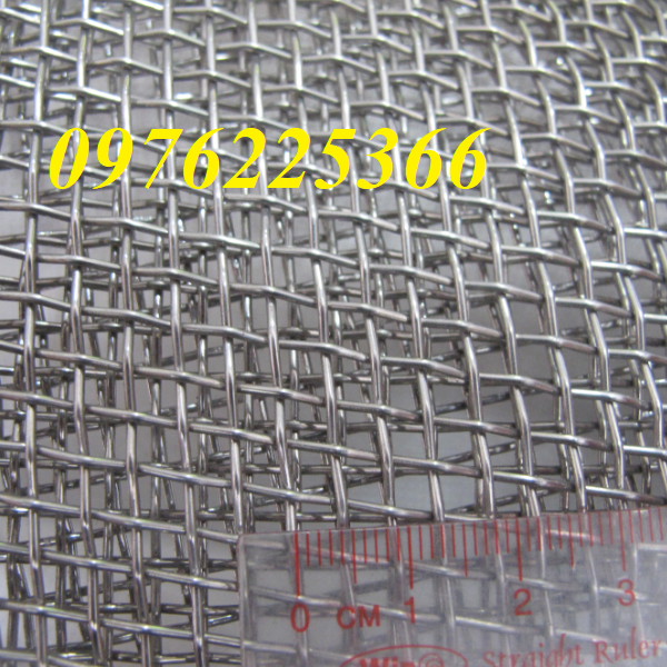Lưới đan inox ô vuông 10x10,lưới inox đan 304 ô 10x10