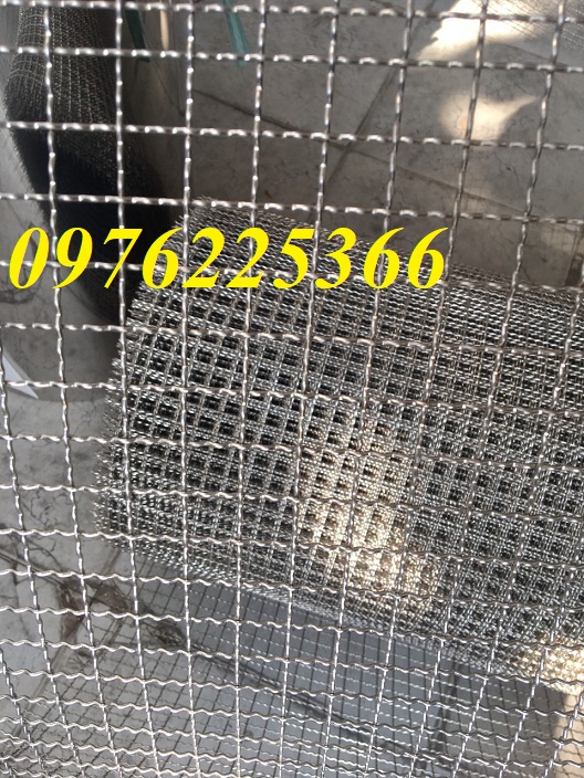 Chuyên lưới đan inox ô 1mm,2mm,3mm,5mm,8mm,10mm