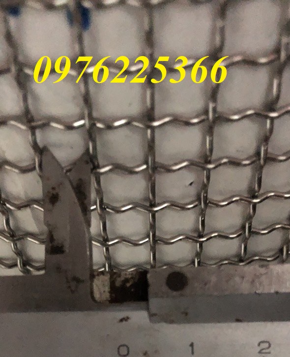 Lưới đan inox ô vuông 10x10mm,lưới inox đan 10x10