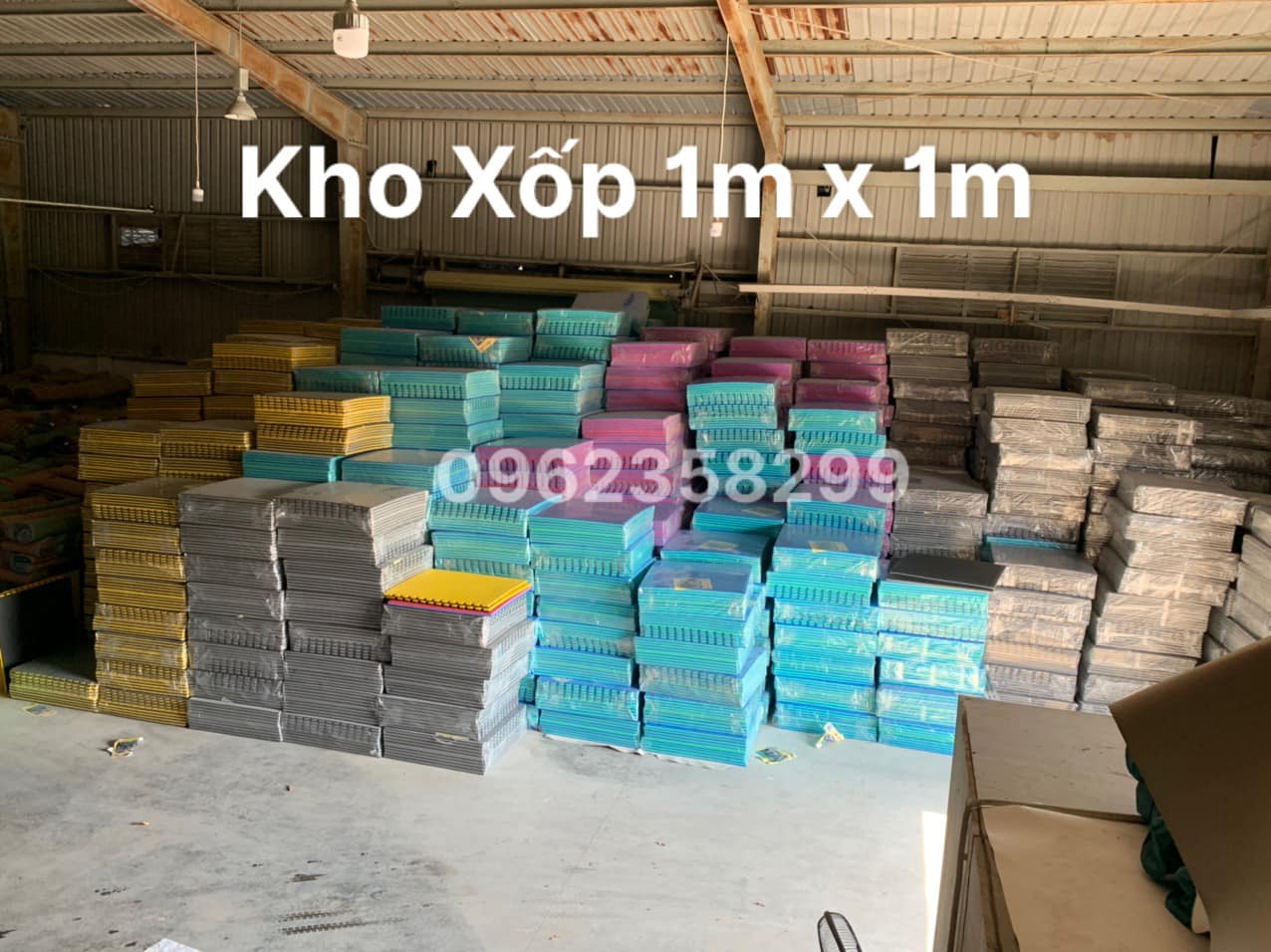 xốp trải sàn 1m x 1m x 3cm hàng việt nam chất lượng cao