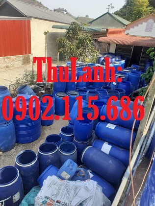 Thùng phuy 30,50,100,150,200,220 lít nắp kín có đai