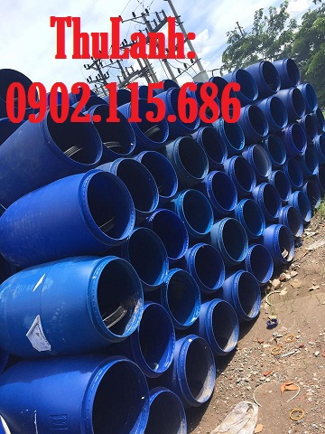 Thùng phuy 30,50,100,150,200,220 lít nắp kín có đai