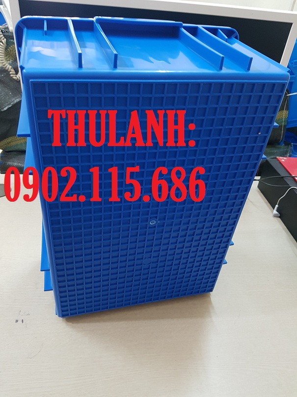 Thùng nhựa đặc H182, sóng nhựa bít, sóng nhựa công nghiệp