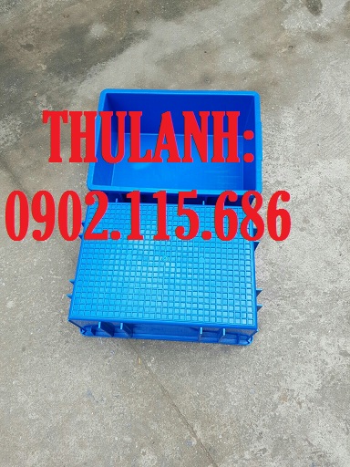 Thùng nhựa đặc H182, sóng nhựa bít, sóng nhựa công nghiệp