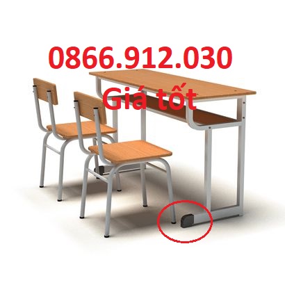 Móng nhựa đóng chân bàn ghế học sinh giá rẻ tại Hà Nội