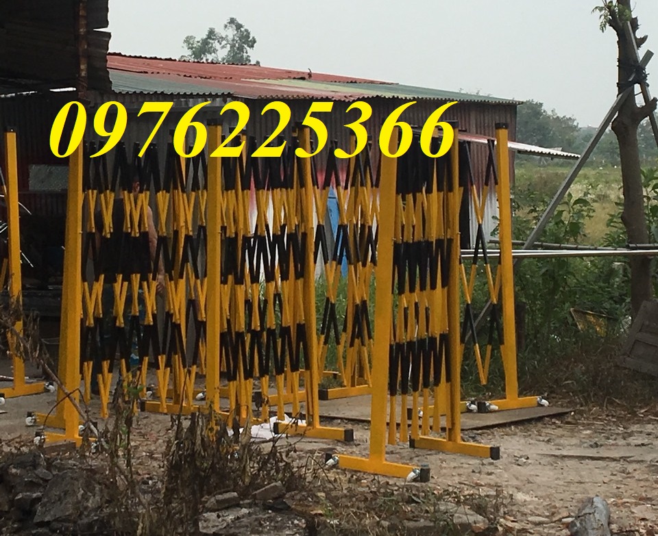 Mẫu hàng rào xếp di động mới nhất giá tốt