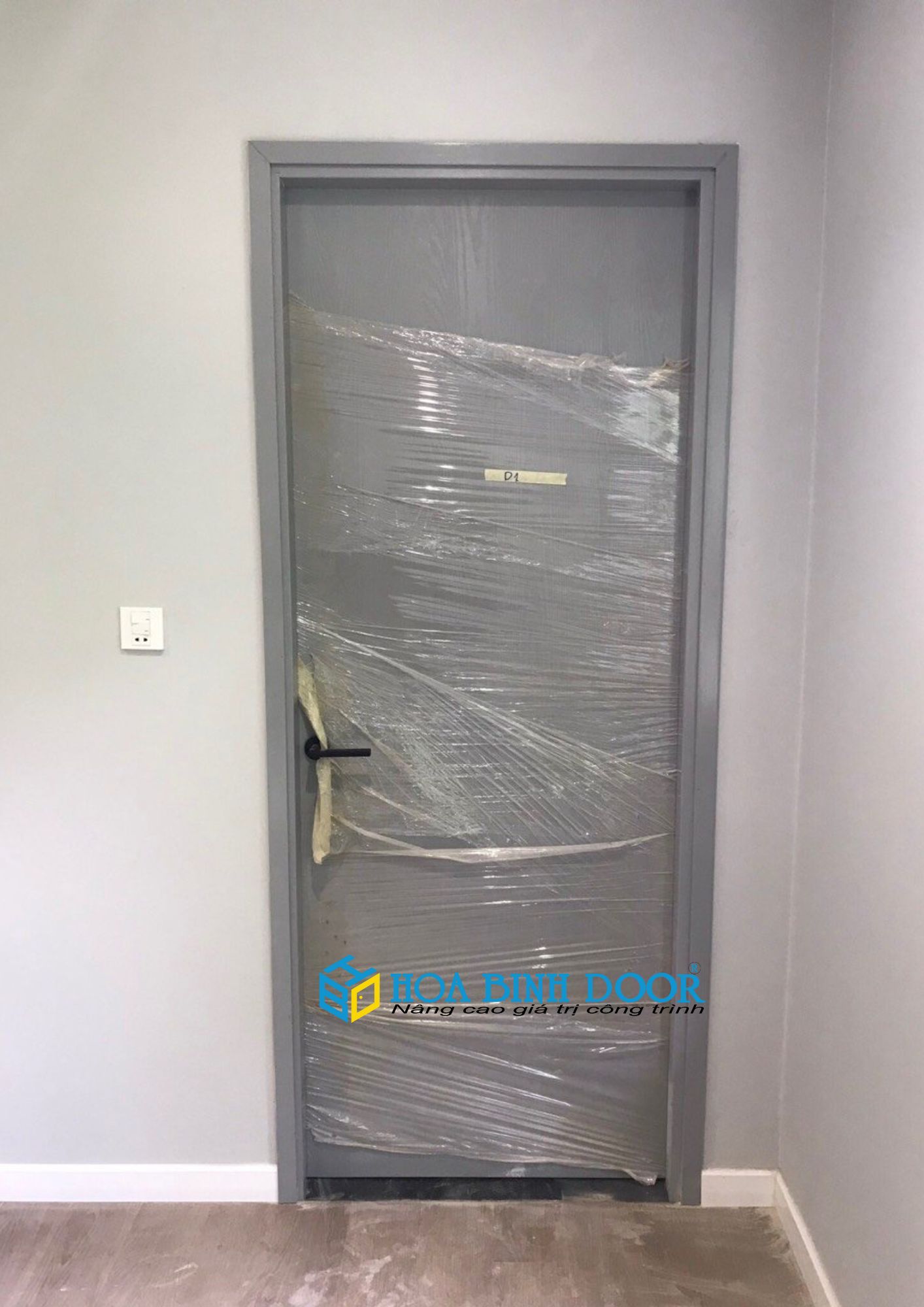 Cửa gỗ công nghiệp HDF Cửa gỗ công nghuệp giá 