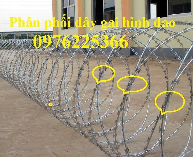 Dây thép gai hình dao inox 304,dây thép gai chống trộm hiệu quả 