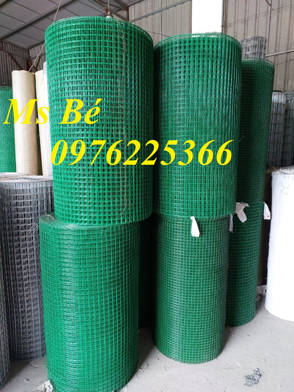 Lưới thép bọc nhựa,cung cấp lưới thép hàn bọc nhựa khổ 1,5m x30m