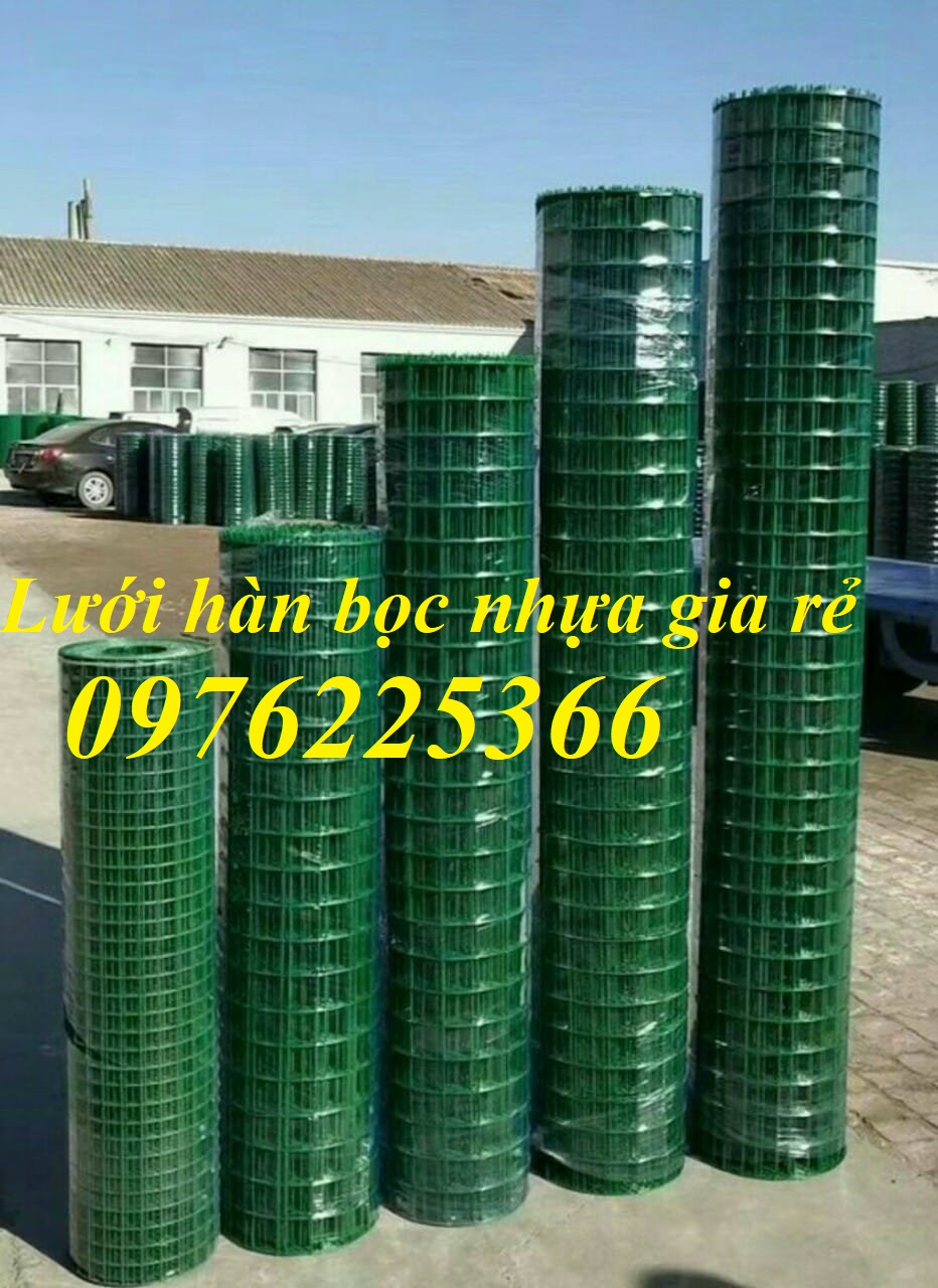 Cung cấp lưới thép hàn bọc nhựa khổ 1,5mx30m giá rẻ